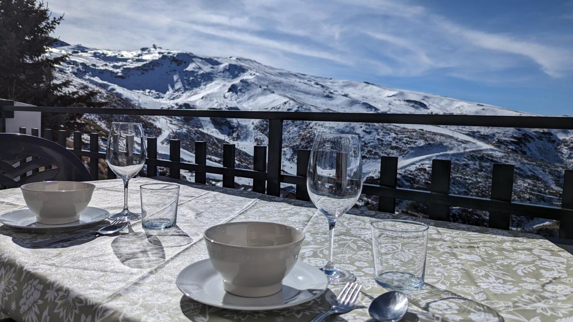 Apartamento Nievesol Con 2 Parking Y Wifi Sierra Nevada Exterior photo